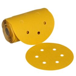 3M™ Stikit™ Gold Abrasive Disc Roll 61640, 320, 6 in (150 mm), Dust-Free, 100 Discs/Roll, 6 Rolls/Case image 3M™ Stikit™ Gold Abrasive Disc Roll 61640, 320, 6 in (150 mm), Dust-Free, 100 Discs/Roll, 6 Rolls/Caseimage