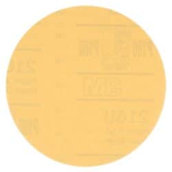 3M™ Hookit™ Gold Paper Disc 216U, P400 A-weight, 1-1/4 in x NH, Die 125C image 3M™ Hookit™ Gold Paper Disc 216U, P400 A-weight, 1-1/4 in x NH, Die 125Cimage