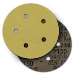 3M™ Hookit™ Paper Disc 236U, P220 C-weight, 5 in x NH, D/F 5HL, Die 500FH image 3M™ Hookit™ Paper Disc 236U, P220 C-weight, 5 in x NH, D/F 5HL, Die 500FHimage