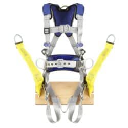 3M™ DBI-SALA® ExoFit™ X100 Harness, Comfort Construction Oil and Gas Climbing/Positioning/Suspension Safety, 1401149, 2Ximage