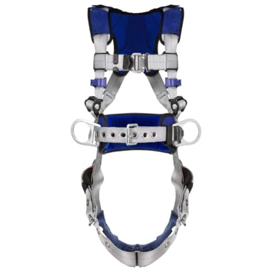 3M™ DBI-SALA® ExoFit™ X100 Harness, Comfort Iron Work Construction Positioning Safety, 1401178, 2X