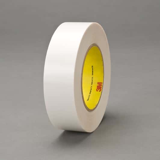 3M™ Double Coated Tape 9737, Clear, 36 mm x 55 m, 3.5 mil, 32 Roll/Case