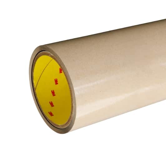 3M™ Double Coated Tape 9629PC, Clear, 54 in x 60 yd, 4 mil, 1 Roll/Case