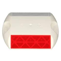 3M™ Raised Pavement Marker RPM-290ILC-WR, White Body, Two-Way White/Red Lensimage