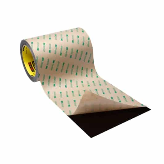 3M™ Double Coated Tape 9495LE, Clear, 27 in x 180 yd, 5.9 mil, 1 Roll/Case