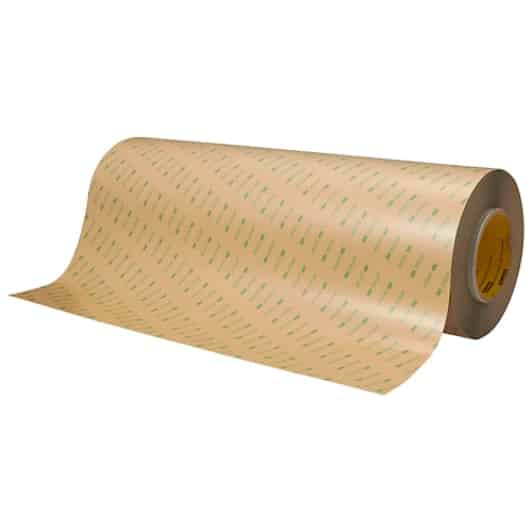 3M™ Double Coated Tape 9495MP, Clear, 27 in x 180 yd, 5.7 mil, 1 Roll/Case