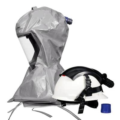 3M™ Versaflo™ S-Series Hood Assembly S-867, with Sealed Seams Inner Shroud and Hard Hat, 1 EA/Case
