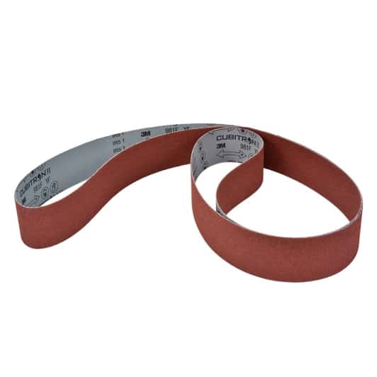 3M™ Cubitron™ II Cloth Belt 967F, 3 in x 132 in 24+ ZF-weight, Film-lok, 25 ea/Case