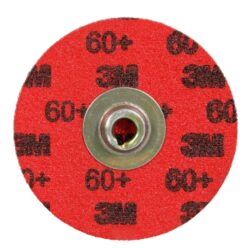 3M™ Roloc™ Durable Edge Disc 767F, 60+ YF-weight, TSM, Maroon, 2 in, Die RS200PM, 50/Carton, 200 ea/Caseimage