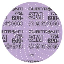 3M Xtract™ Cubitron™ II Film Disc 775L, 600+ 3MIL, 6 in x NH, Die 600LG, 50/Carton, 250 ea/Caseimage