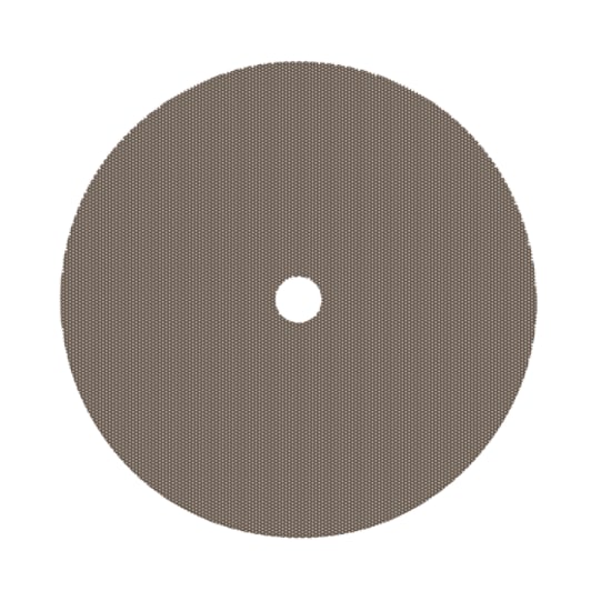 3M™ Flexible Diamond QRS Cloth Disc 6002J, M6, Pattern 18, Config