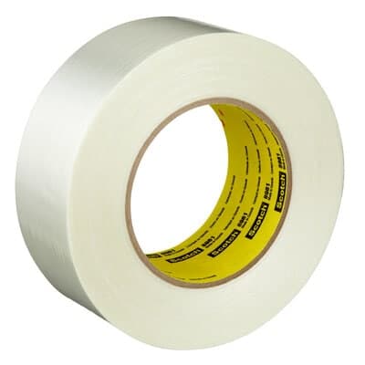 Scotch® Filament Tape 8981, Clear, 48 mm x 55 m, 6.6 mil, 24 Roll/Case